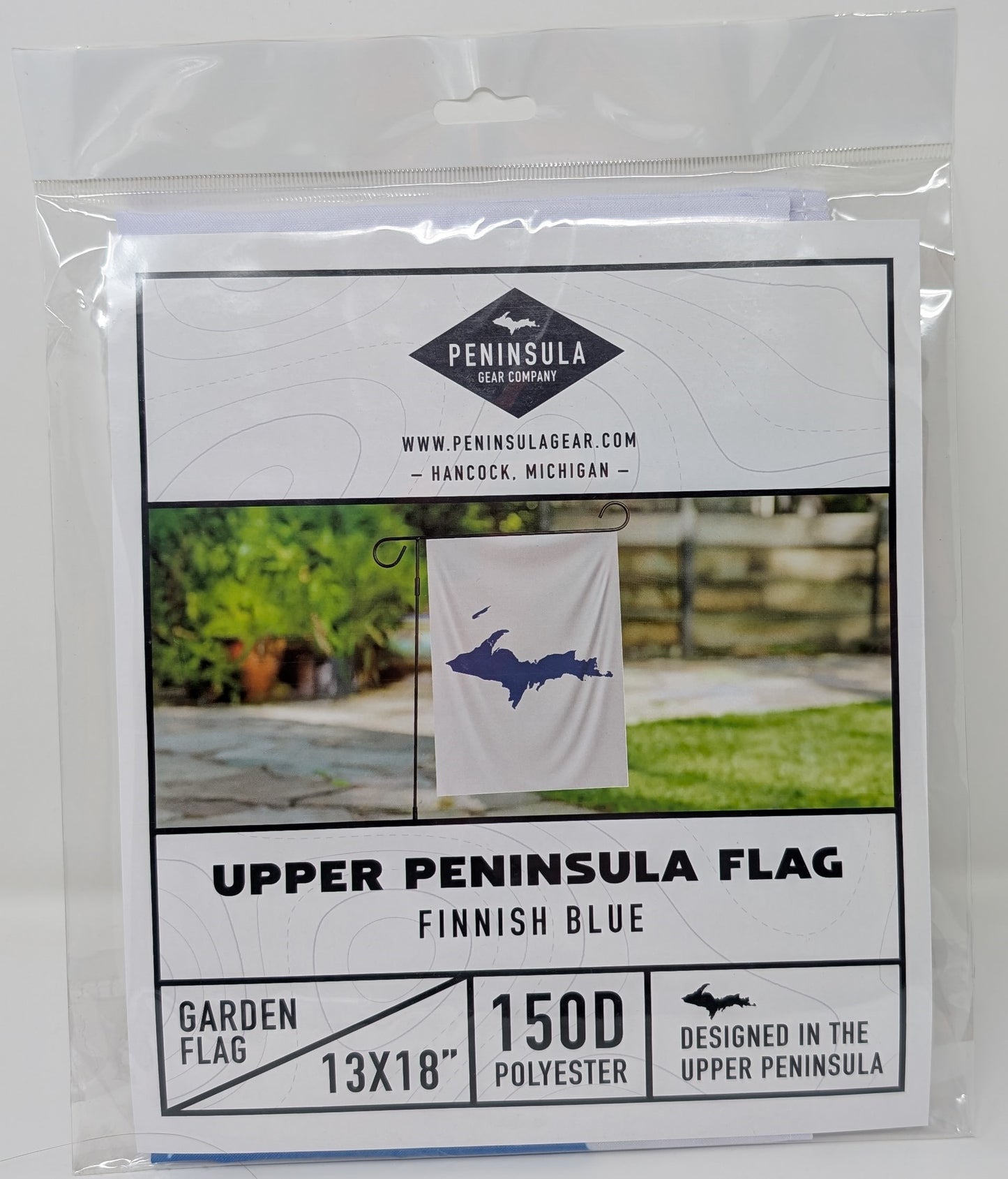 Big UP Garden Flag | Upper Peninsula Garden Flag