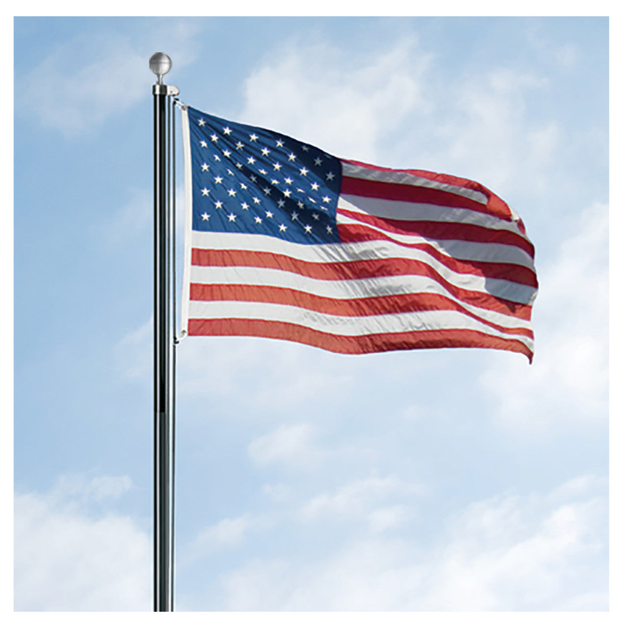 18ft All-American Steel Flag Pole