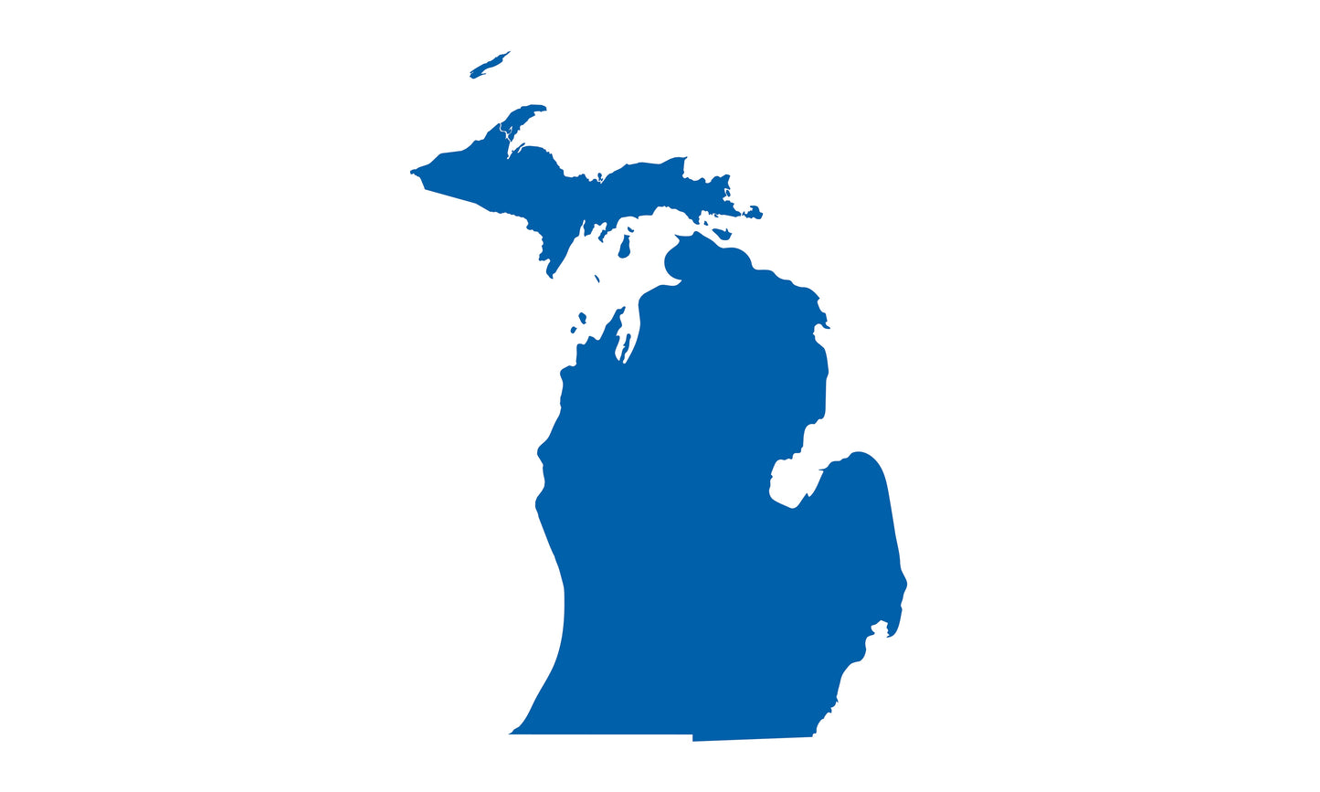 Big LP, Little UP | Michigan Flag