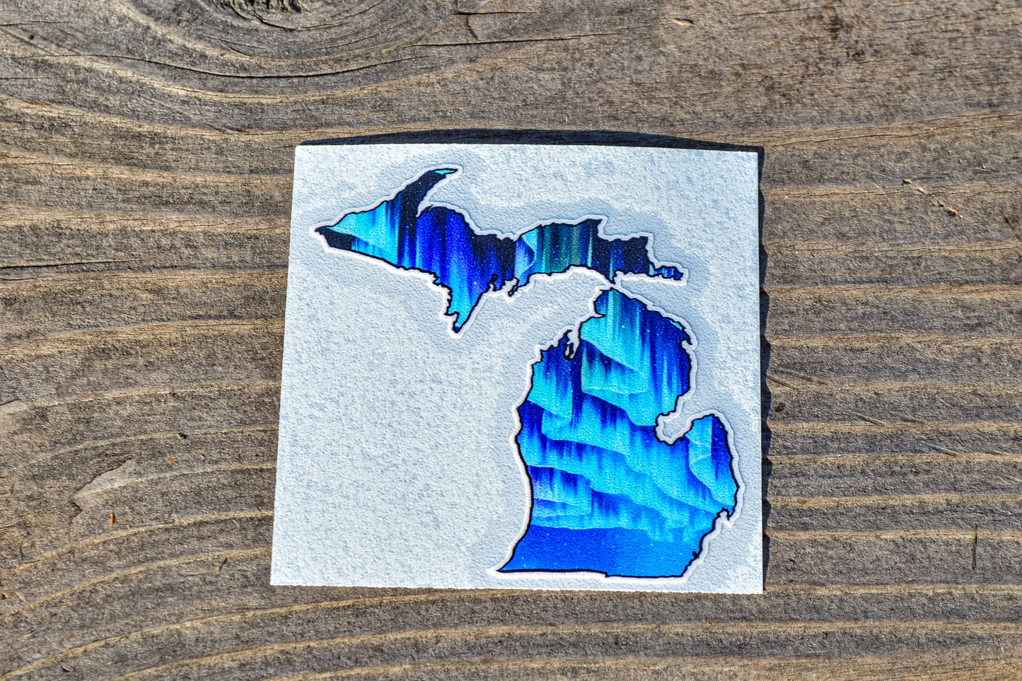 MI Northern Lights Sticker - Small