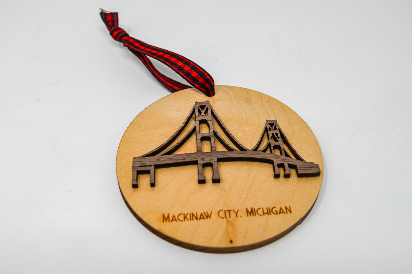 Mighty Mac Circle Ornament