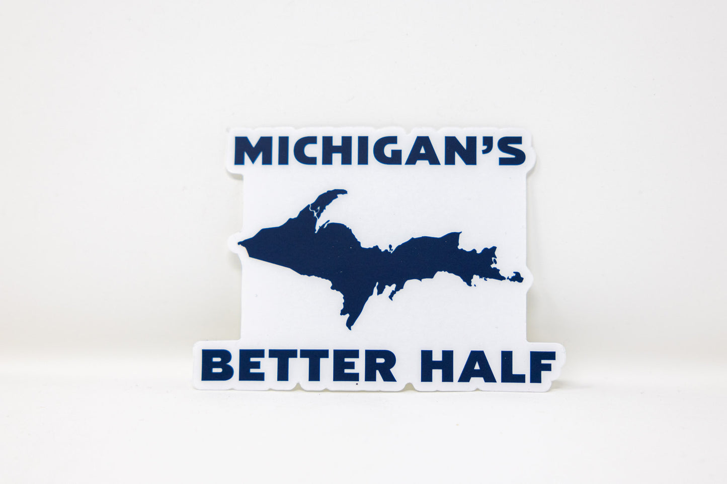 Michigan's Better Half Sticker