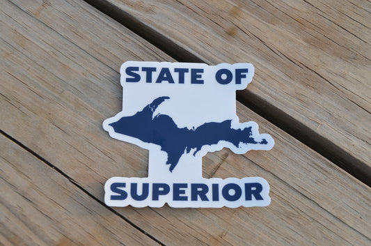 State of Superior Sticker - the 51st State!