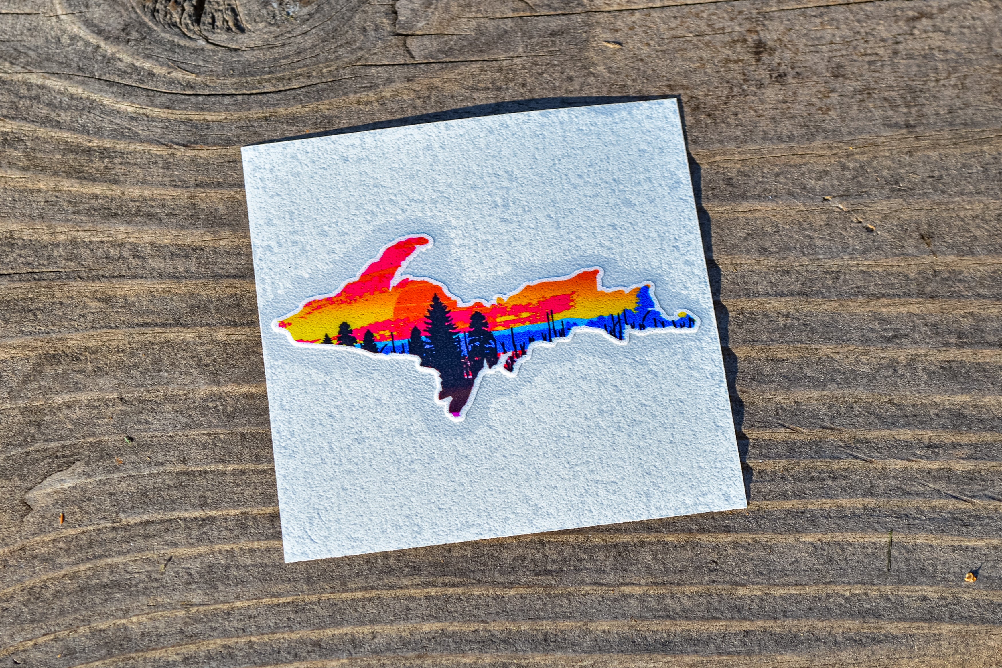UP Sunset Sticker - Small – Peninsula Gear