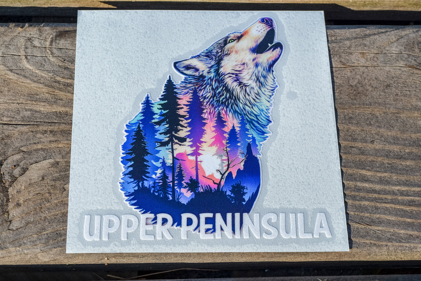 UP Wolf Sticker - Large