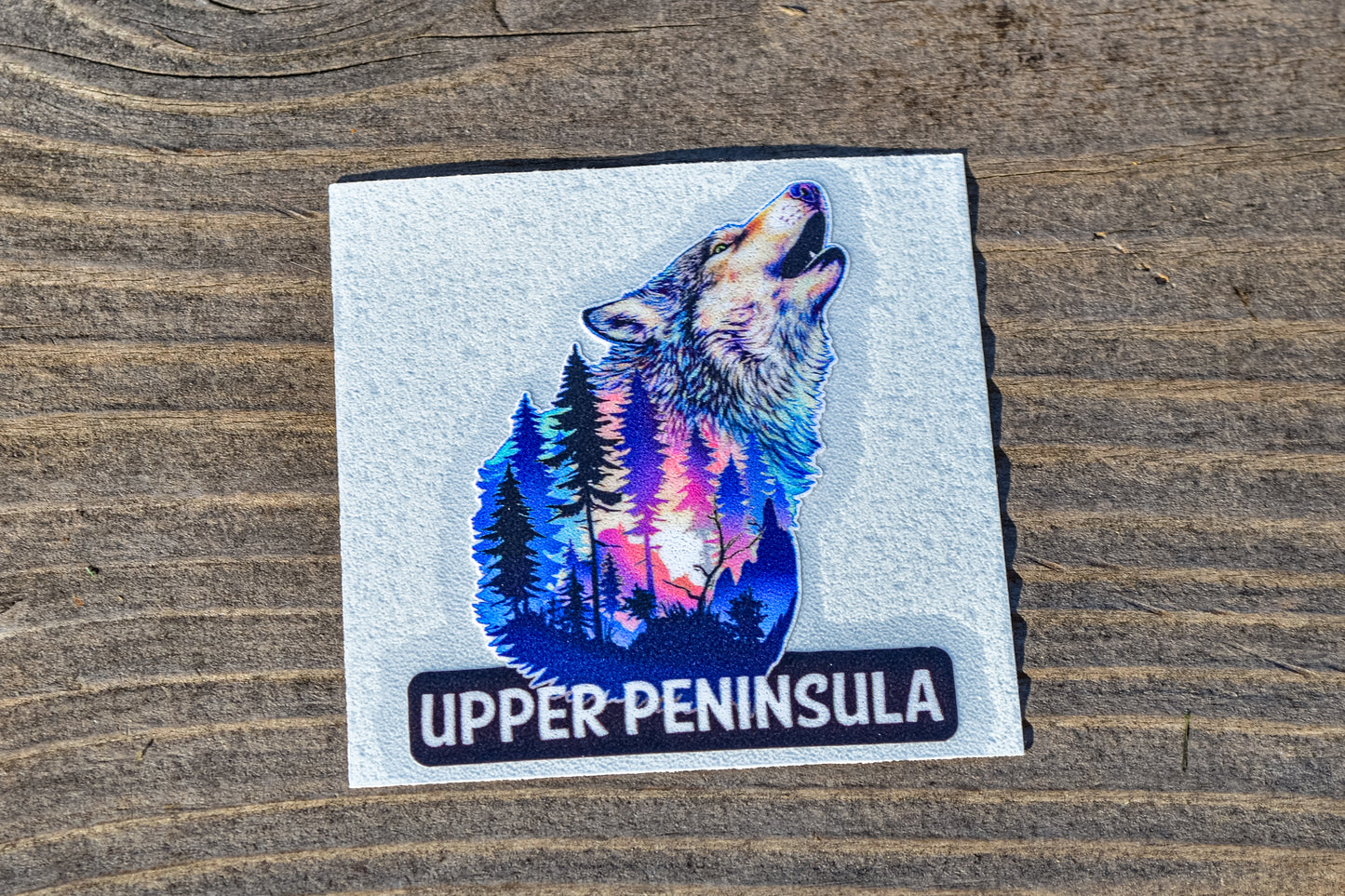 UP Wolf Sticker - Small