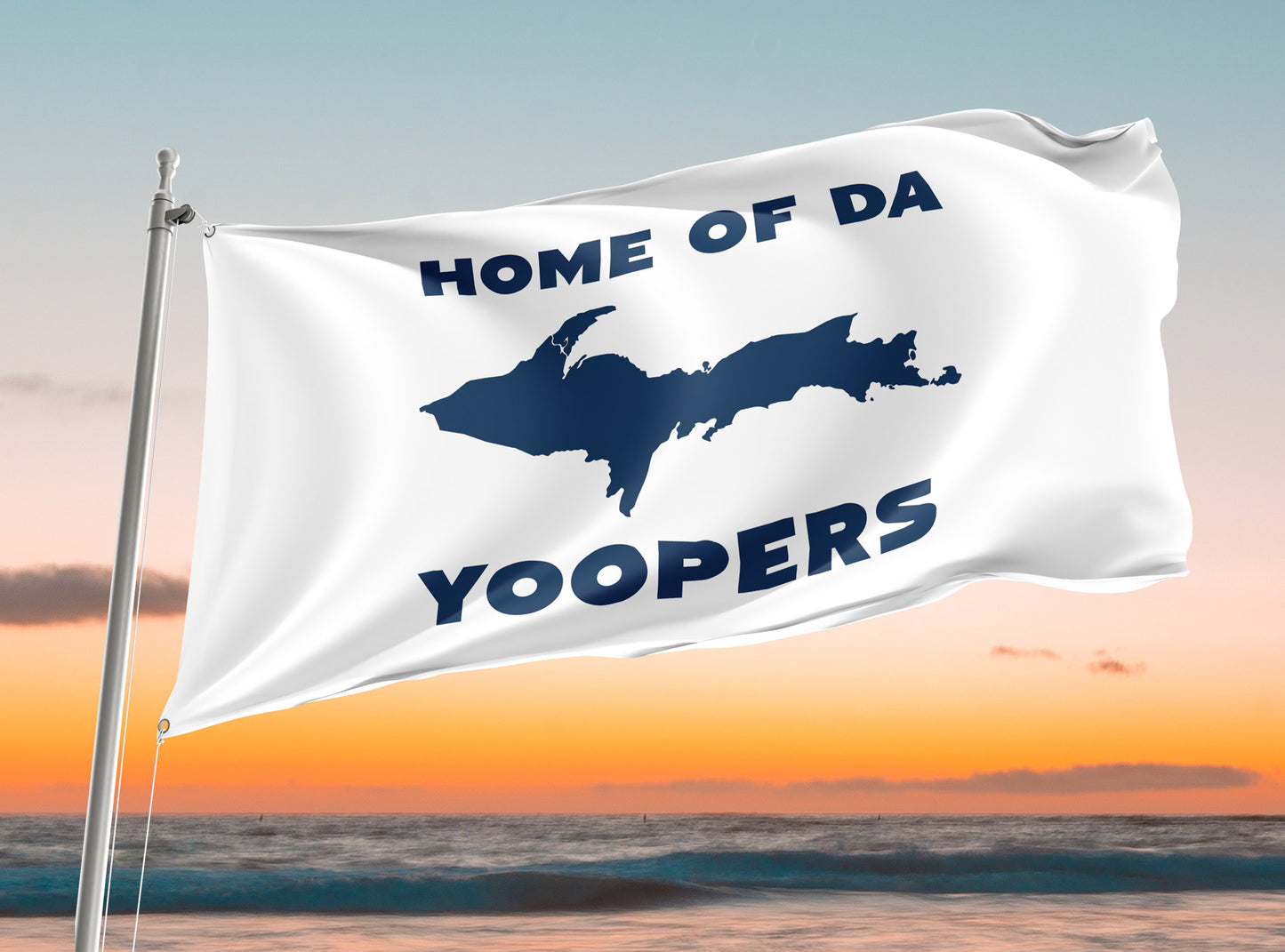 Home of Da Yoopers | Upper Peninsula Flag – Peninsula Gear